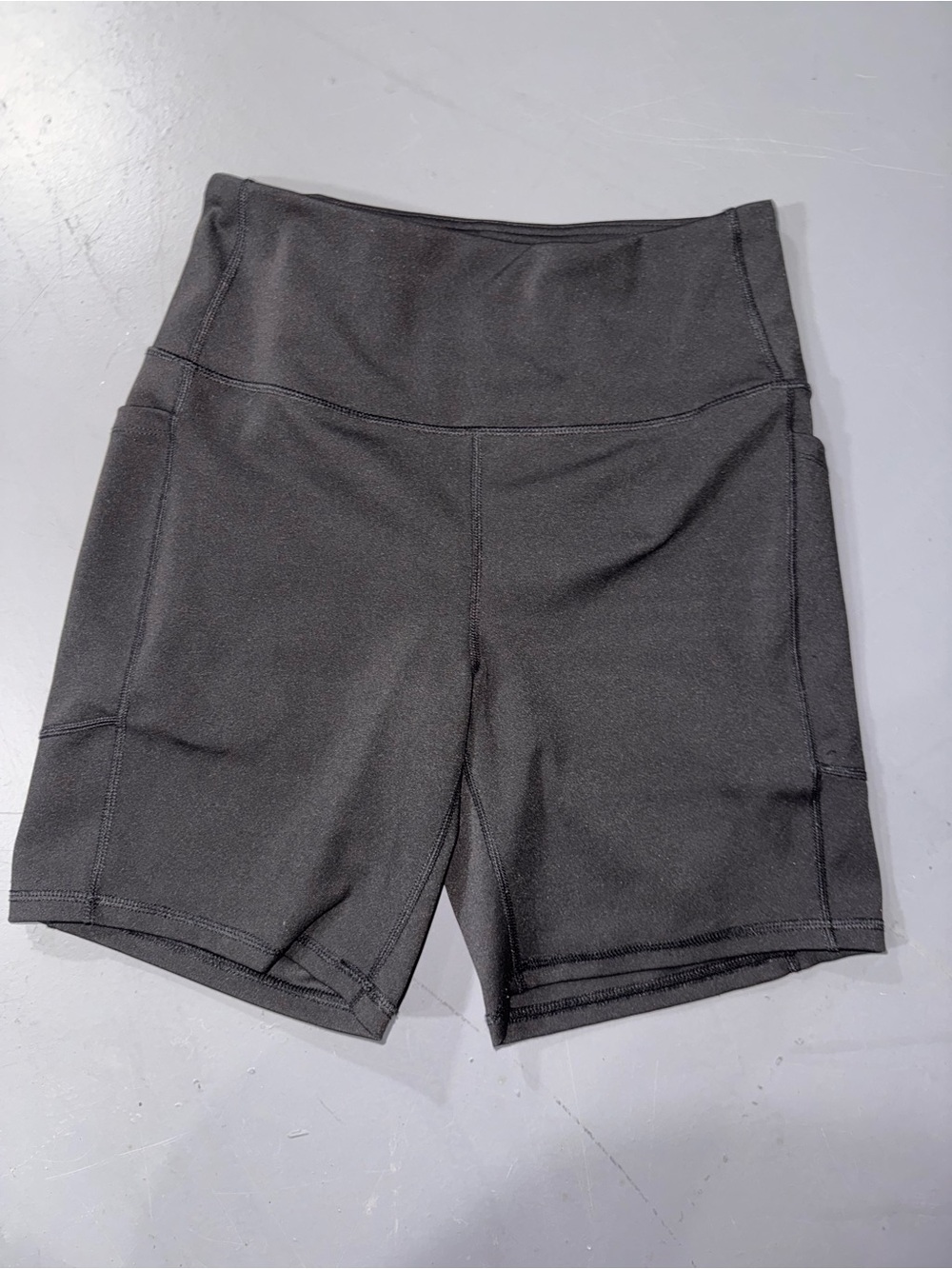 Body Glove Women's Black High-Rise Bike Shorts